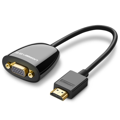 Ugreen U-40253 HDMI to VGA(RGB) 컨버터(케이블 타입/무전원)