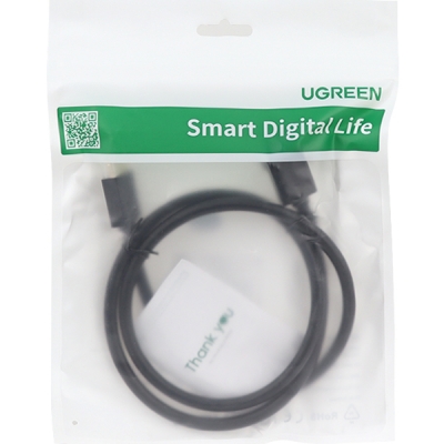 Ugreen U-10172 4K 30Hz HDMI 1.4 케이블 1m (아래쪽 꺾임)