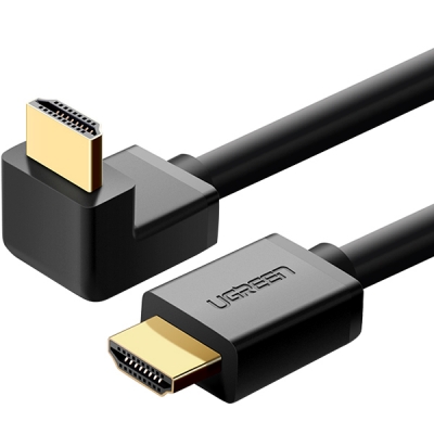 Ugreen U-10175 4K 30Hz HDMI 1.4 케이블 5m (아래쪽 꺾임)