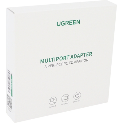 Ugreen U-20264 USB2.0 3포트 허브 + 랜카드