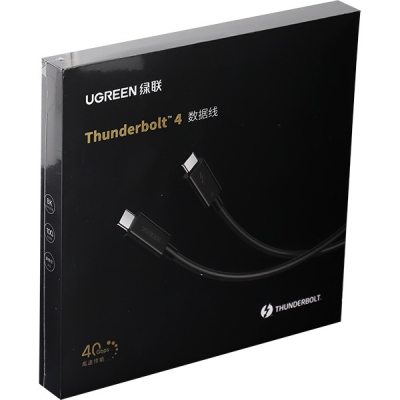 Ugreen U-30389 40G 썬더볼트4(USB-C) 케이블 0.8m
