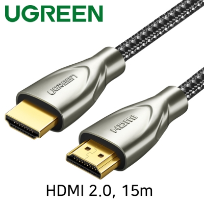 Ugreen U-50114 HDMI 2.0 패브릭 Active 케이블 15m