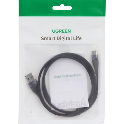 Ugreen U-60205 USB2.0 AM-CM 케이블 1m (블랙)