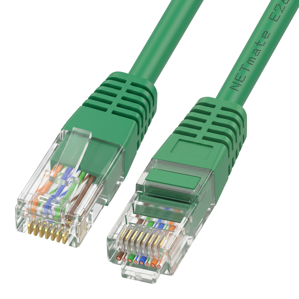 강원전자 넷메이트 CAT.5E UTP 랜 케이블 7m, 그린 NMC-U507GN