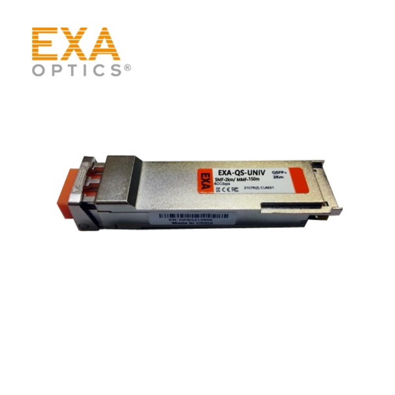 EXA GBIC Arista QSFP-40G-UNIV 500m 호환 광모듈 EXA-QS-UNIV-ARI