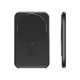 Coms 맥세이프 0.82cm 초슬림 보조배터리 5000mAh Black 고속충전 무선충전