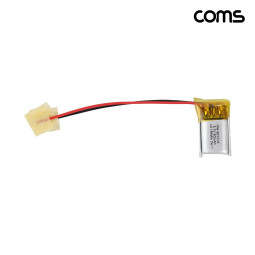 Coms 501015 리튬폴리머 배터리 충전지 3.7V 50mAh