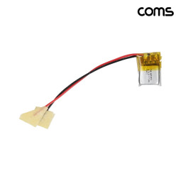 Coms 401012 리튬폴리머 배터리 충전지 3.7V 30mAh