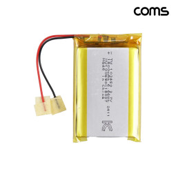 Coms 103450 리튬폴리머 배터리 충전지 3.7V 1800mAh