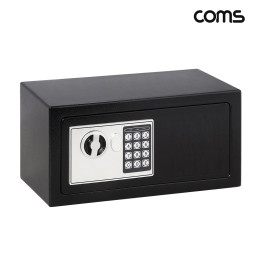 Coms 가정용 미니 스마트 금고 350x250x150mm 와이드형
