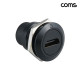Coms HDMI 패널 마운트 연장 포트 너트 체결형 원형 벌크헤드
