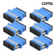 Coms 광패치코드 커플러 Flange타입 SC FF Duplex Blue 6개입