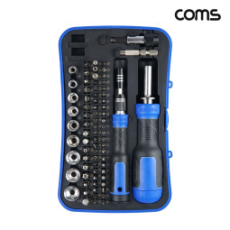 Coms 76 in 1 드라이버 비트 세트 공구 분해 핸들