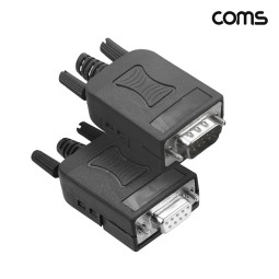 Coms 조합 커넥터 터미널 10P RS232 제작용 DB9 M 1개 F 1개 2개입