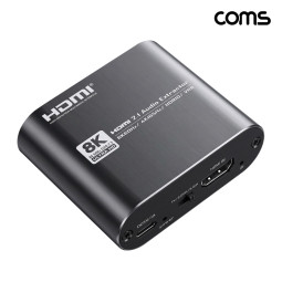 Coms HDMI 2.1 컨버터 8K UHD 오디오 광 SPDIF eARC