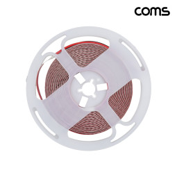 Coms LED 줄조명 슬림형 5M White 6500K DC 12V 초고휘도 슬림형 LED바 DIY 램프 다용도 리폼 기판 교체