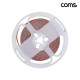 Coms LED 줄조명 슬림형 5M Yellow 3000K DC 12V 초고휘도 슬림형 LED바 DIY 램프 다용도 리폼 기판 교체