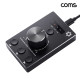 Coms USB 멀티미디어 볼륨 노브 C타입 휠 컨트롤러 조절기