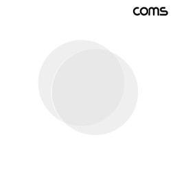 Coms 차량용 사이드 미러 방수 필름 타원형 2개입 95 x 95 mm