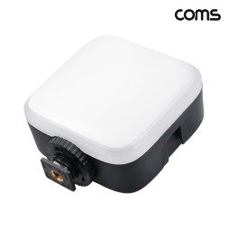 Coms LED 스마트폰 라이트 정사각형 카메라 조명 RGB 색상 조절 밝기조절