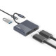 넥스트유 USB-C 듀얼 HDMI 멀티허브 4K60Hz PD100W 2253TCH
