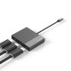 넥스트유 USB-C 트리플 HDMI 멀티허브 4K60Hz PD100W 2255TCH