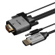 넥스트유 VGA 오디오 to HDMI 변환 케이블 2m 2427VHC