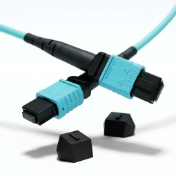넥스트유 MPO OM3 40G B타입 광 패치코드 15m MPO-315MM-40G