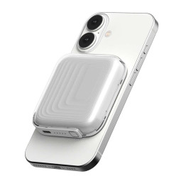 넥스트유 맥세이프 보조배터리 5000mAh 화이트 5011WPB-MAG
