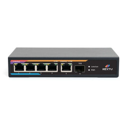 넥스트유 PoE 스위칭허브 5포트 10G SFP POE9255GS-10G