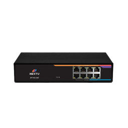 넥스트유 PoE 웹스마트 스위칭허브 8포트 기가비트 POE3608GF