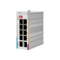 넥스트유 산업용 PoE L2 스위칭허브 8포트 기가비트 POE9728MDTL2