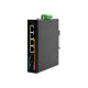 넥스트유 산업용 PoE 스위칭허브 4포트 기가비트 SFP POE9524GDT