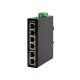 넥스트유 산업용 PoE 스위칭허브 4포트 기가비트 POE9506GDT
