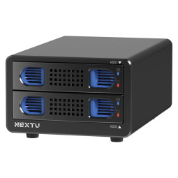 넥스트유 USB 3.0 HDD SSD 2베이 외장 스토리지 DAS 902U3