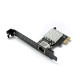 넥스트유 10기가비트 PCIe 4.0 유선 랜카드 RJ45 1포트 9003K EX