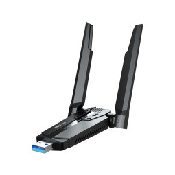 넥스트유 USB 무선 랜카드 WiFi 6E AX5400 외장안테나 AX5400AU