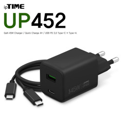 ipTIME UP452 USB PD 45W GaN 충전기