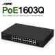 ipTIME POE1603Q 16포트 PoE 스위칭 허브