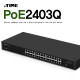ipTIME POE2403Q 24포트 PoE 스위칭 허브