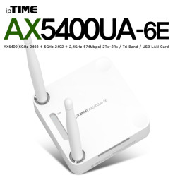 ipTIME AX5400UA-6E 11ax USB 무선 랜카드