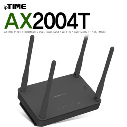 ipTIME 11ax 유무선 공유기 AX2004T BLACK
