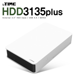 ipTIME HDD3135 plus USB3.0 3.5인치 외장 하드케이스 화이트 하드미포함