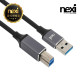 NX1731 USB3.0 AM-BM 케이블 2m(NX-U30ABM-020)