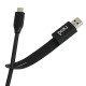 NX1312 고리형 USB-C(F)-USB3.0 A(M) 변환 젠더(NX-UCFAM)