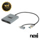 NX1629 USB3.0 C+A to Dual 4K HDMI 컨버터(NX-U3130HD-DUAL)