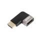 NX1613 8K HDMI M/F 연장 꺾임 젠더 우향 90도 (NX-HDMF-8KG4)