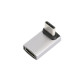 NX1619 USB4 C타입 90도 측면 꺾임 연장 젠더 (NX-UCMF-8KG3)