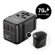 NX1423 4포트 70W 충전 여행용 멀티 플러그(NX-TA662)