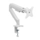 NX1606 싱글 기계식스프링 모니터암 거치대 화이트(NX-LDT97-C012)